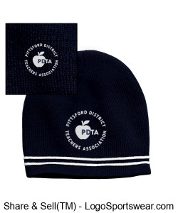Sport-Tek Spectator Beanie Design Zoom
